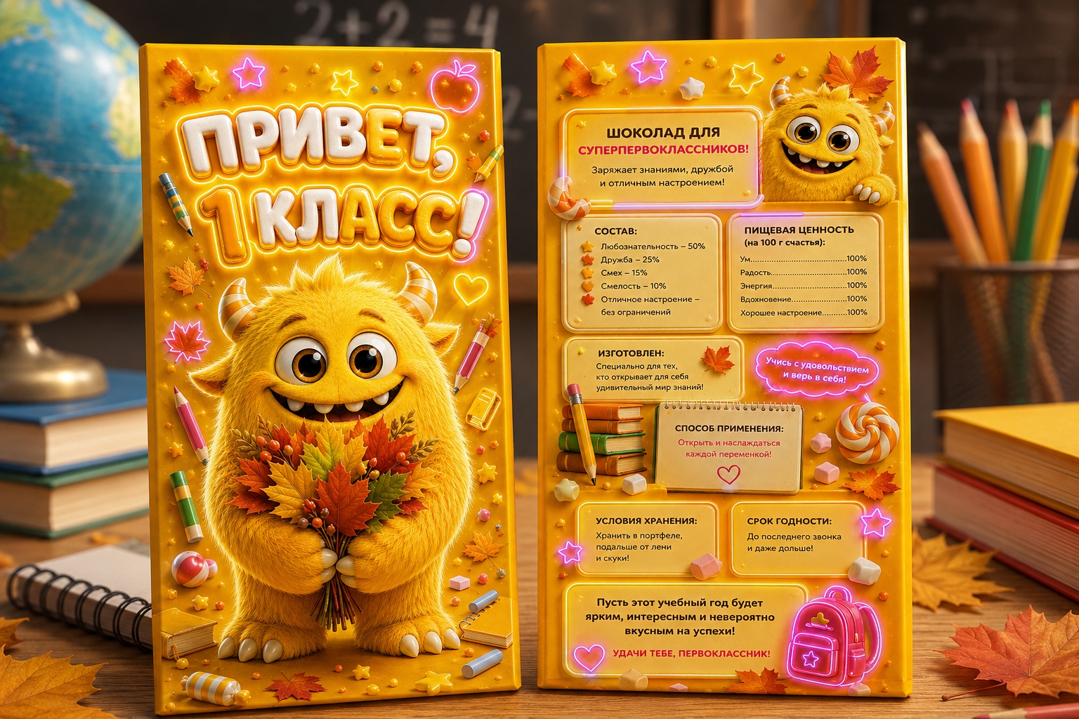 Шоколад школьный 2